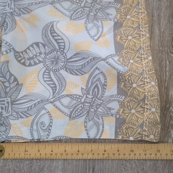 Tommy Bahama Board Shorts Mens Large Lined Cargo EUC Surfer Beach Cotton - Picture 10 of 10